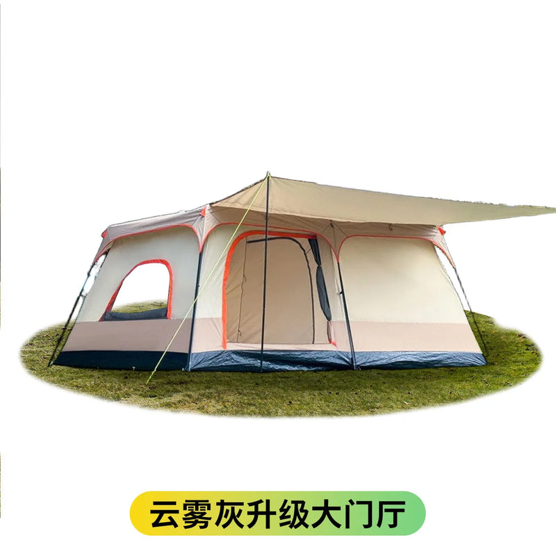 Family Camping Tent Two Bedroom One Living Room - View 18 | SAMAG