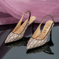 CHCH Women's 7cm High Heels Ankle Strap Heeled Sandals Wedding Party Dress Shoes