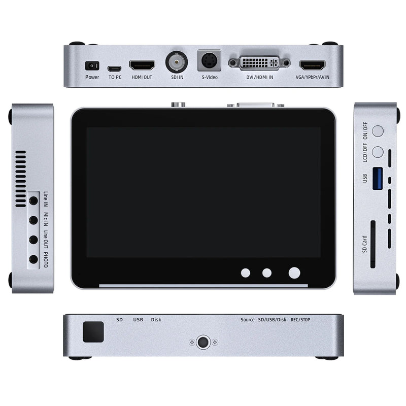 UNISHEEN Medical Endoscope 4K Video Recorder for Gynecology and Laparoscopic Camera System Capture Box Card