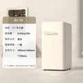 refrigerator retro single door double door small household kitchen refrigerated and frozen mini