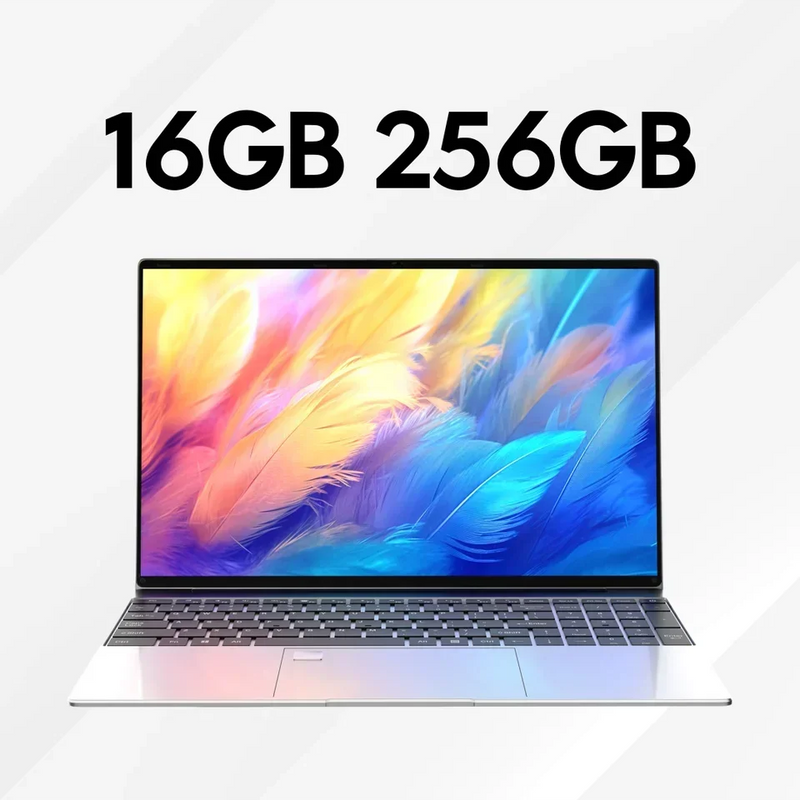2026 New Ultra Slim Laptop Intel Core i7 8650U 15.6" 32GB RAM 2TB SSD Gaming PC Office Study Computer PC Windows 11 Pro