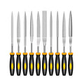 10pcs 3D Model File Cutter Scraper Engraving File Needle Deburring Kit Sanding Tools DIY 3D Printer Parts Grinding Trimming Tool