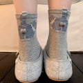 Cat Printed Three Dimensional Mid Tube Socks Sweat Absorbing Breathable Soft Casual Couples Socks for Men Women