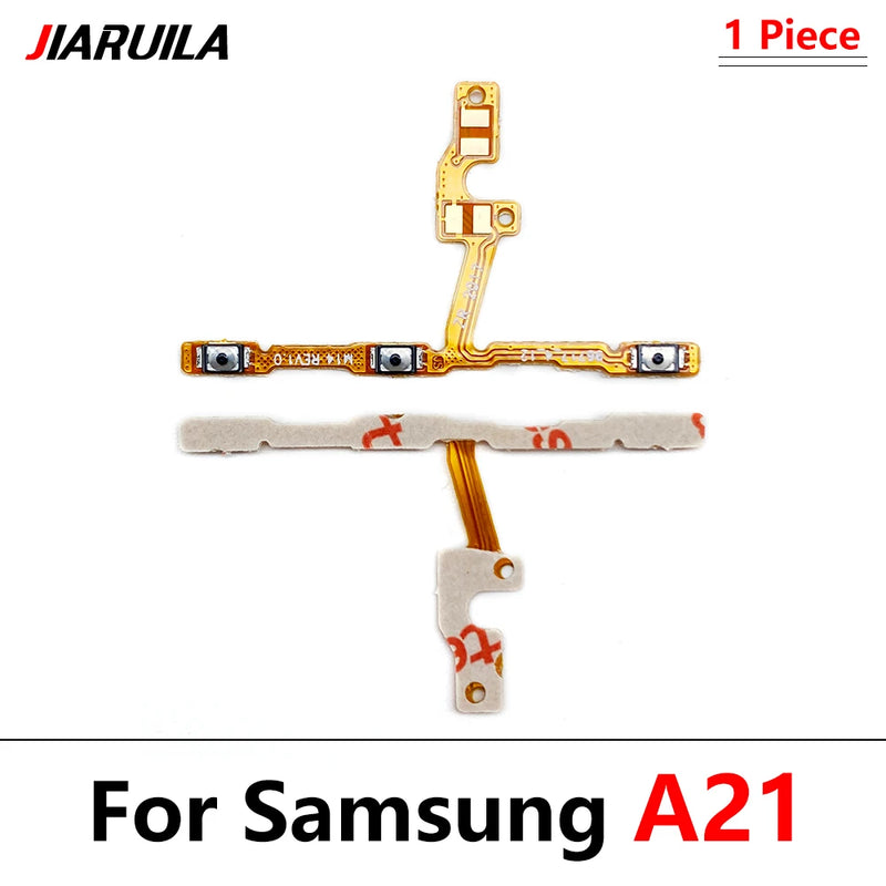NEW Tested Volume Side Button Power Switch On Off Button Flex Cable For Samsung A01 A02 A11 A12 A21 A31 A41 A51 A71