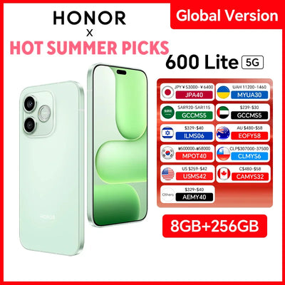 New Global Version HONOR 600 Lite 5G Smartphone 8GB+256GB | SAMAG