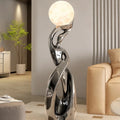 Home Decor Statue Abstract Art Ornaments Nordic Living Room Large Floor Luminous Sculpture Housewarming Gift Interior Figurines