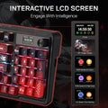 Redragon Wireless Gasket Gaming Keyboard w/Hype Screen & Knob, 95 Keys Mechanical Keyboard, Easy