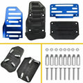 Accelerator pedal cover, anti-skid pedal, brake kit, automatic transmission car pedal, universal aluminum alloy car parts