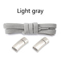 Metal Lock Magnetic Shoelaces Flat Sports Enthusiasts No Tie Shoe Laces Safe And Reliable Lazy Shoelace Rubber Band Shoestrings