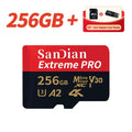 Memory Card Micro TF SD  Flash Card  A2 High Speed Mini SD Storage 128GB with Adapter for Phone camera