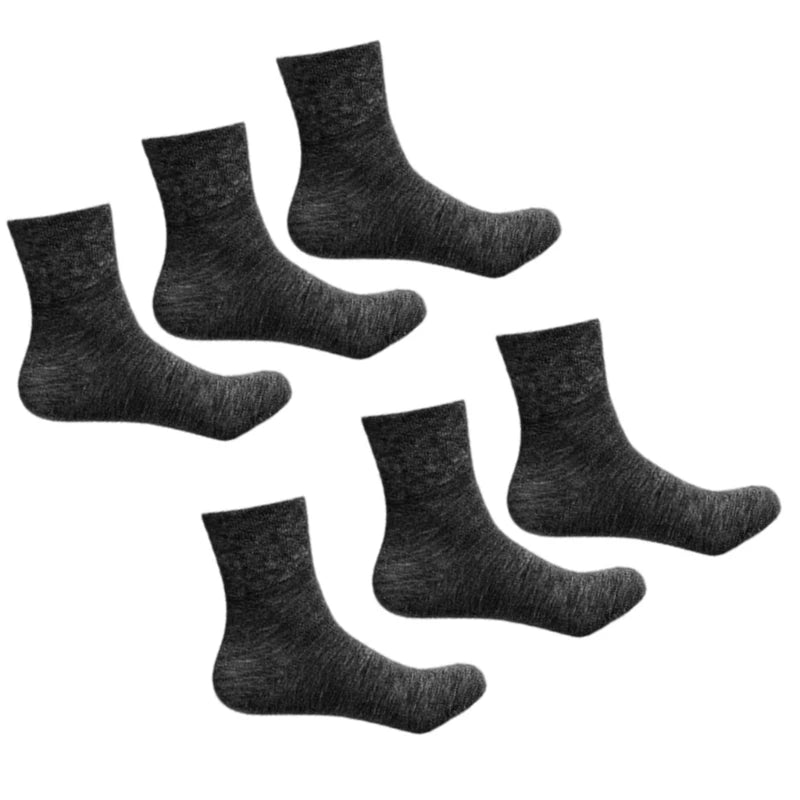 3Pair Comfortable No Elastic Diabetics Socks Men Women | SAMAG
