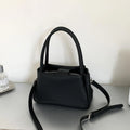 Vintage Ladies Messenger Bag New Boston Handbags for Women shoulder bags PU Leather Luxury Square Bag small female totes