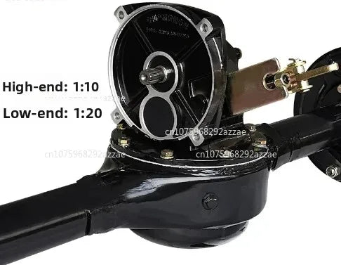 Electric Tricycle Rear Axle Assembly 60v72v3000w High Power Motor All-in-one Oil Brake Disc Brake Restoration Drive