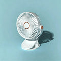 New 3 in 1 Portable Mini Clip Fan Rechargeable Air Circulator Wireless Electric Fan With Led Light Clip-on Home handheld Fan