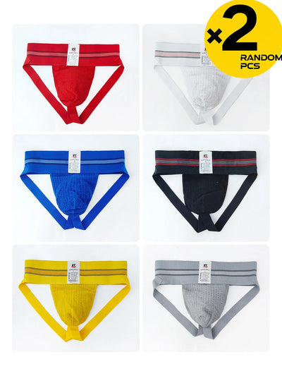 Men's Shaping Sport Briefs High Waist Thick Belt Solid | SAMAG