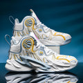 Unisex Basketball Shoes Cushioned Comfort Thick Soled Professional Sports Shoes 2025 New Fitness Basketball Boots for Men