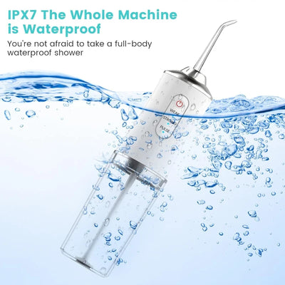 Portable Cordless Water Flosser, USB Rechargeable Smart | SAMAG