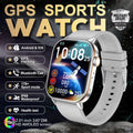 New GPS Military Smart Watch Bulit-in GPS Compass Altimeter Barometric 10ATM IP69K Waterproof AMOLED BT Call Smartwatch