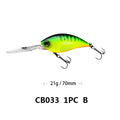 70mm/21g 75mm/22.5g Crankbait Fishing Lures Artificial | SAMAG