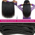 100% Raw Human Hair Weave Extensions 30 32 Inch Bone Straight Vietnamese Hair Bundles 16A Double Drawn Natural Black Color 3 4 Pcs Remy Hair Bundle For Women