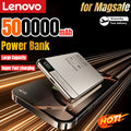 Lenovo Magnetic Power Bank 500000mAh Wireless Super Fast Charging External Battery for Magsafe Powerbank for iPhone 17/16/15/14