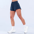 Origin Training Shorts Breathable Elastic Waist Yoga Shorts Woman Loose Cycling Sports Shorts Fitness Running Gym Shorts