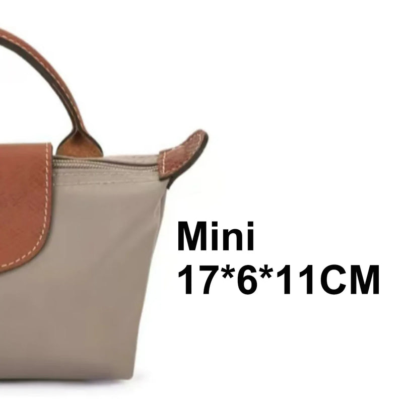 Mini Nylon Dumpling Bag Retro Contrast Color Crossbody Bag Women Luxury Designer Waterproof Handbag for Women Multi-functional