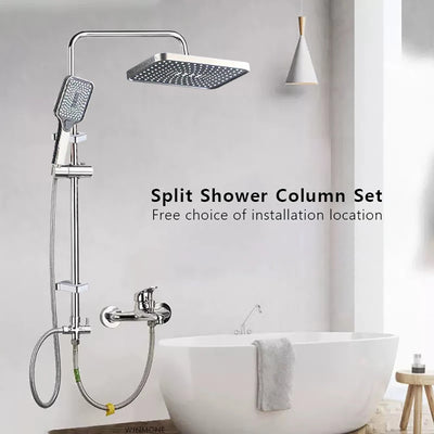 Split Shower Column Set Bathroom Faucet Single Cold Mixer | SAMAG