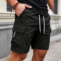 Men's Summer Cargo Shorts Multi-Pocket Drawstring Pants | SAMAG