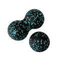 Yoga Massage Roller Ball Peanut Double Lacrosse Spiky Fasciitis Balls Back Ball For Plantar Relief Mobility Myofascial Pain