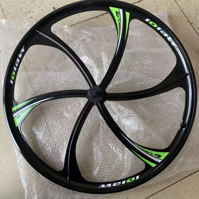 24/26 Inch Bicycle Wheel Hub Made Of Magnesium Alloy Material Speed Integrated Wheel Disc Brake With Maximum Tire Width Of 2.5