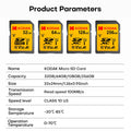 KODAK SD Card High speed SD Card U3 Class10 256GB 128GB 64GB 32G Full Size Flash SD Memory Card High Speed for Camera