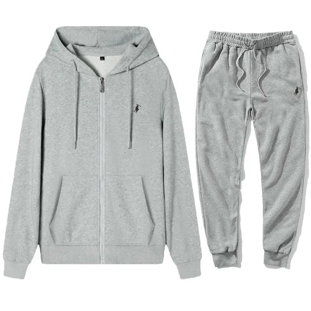 New Men's Fashion Classic Hoodie and Sweatpants Set | SAMAG