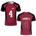 Anime Jersey Uniform T - shirt Role - playing Costume - View 9 | SAMAG