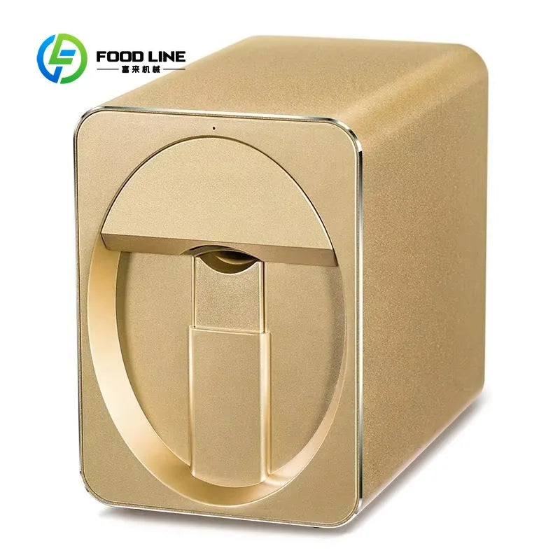 Customized Portable Automatic Intelligent 3D Digital Nail Art Printer with Single Cartridge for DIY Photo Custom Nail Design