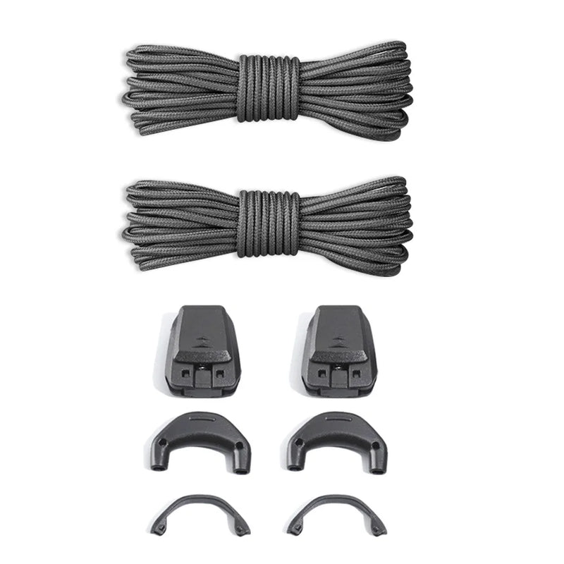 Quick Lace Kit No Tie Round Tennis Shoe Laces Without Ties Adult Kids Quality Running Sneakers Shoelaces for Salomon