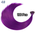48Pcs Women's Colorful Synthetic Hair Extensions Set 38 Colors Tinsel Wig 26 Colors Feather Extensions Tool Kit for Hairdressing