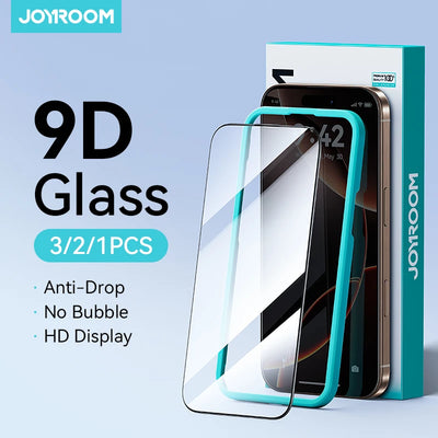 Joyroom 3/2/ HD Glass For iPhone 17 16 15 Pro Max Screen | SAMAG
