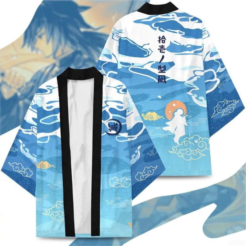 New 3D Printed Kimono Cape Cardigan Anime Chuyin Style | SAMAG