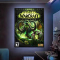 Poster High Quality Print Waterproof Wall Art Sticker For Bar Living Room Decor Gift World Of Warcraft Hot Video Game