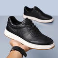 2026 New Men's Leather Shoes Casual Spring Autumn Fashionable Genuine Cowhide Slip-On Breathable Comfortable Anti-Slip Shoes
