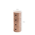 Round bedside table nordic plastic Bedside cabinet for bedroom small side end table nightstand Storage locker