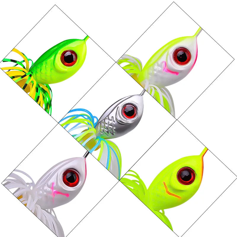 10G14GAnti-snagging lure bait, tassel spinner hard | SAMAG
