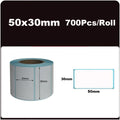 Thermal Labels 20/30/40/50 White Blank Printer SKU - View 9 | SAMAG