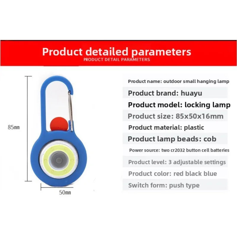 Outdoor Mini Portable LED Keychain Light - Emergency - View 5 | SAMAG