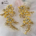 Handsewn Rhinestone Flower for Wedding Dress, Coats - View 18 | SAMAG