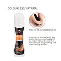 1pcs Liquid Shoe Polish with Brush Head,Available in Three Colors Neutral Brown Black Leather Care Cleaning Liquid Shoe Polish