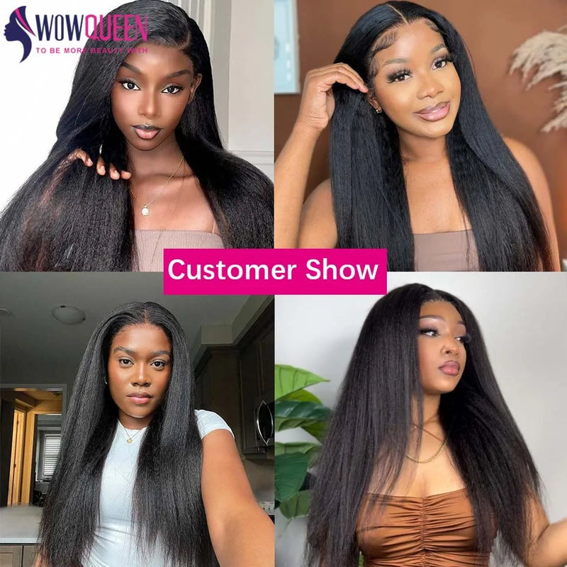 30 32 Inch Indian Raw Virgin Unprocessed 100% Human Hair 12A Kinky Straight Bundles Yaki Straight Double Weft Bulk Braiding Hair