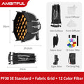 Ambitful Mini Quickly Release Softbox PS45 PS30 50SE Bowens Mount PF30/40SE Ontop Softbox Octagon Softbox+Honeycomb Grid Outdoor
