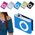 Fashionable Mini MP3 Player Stylish Design Portable Music Media MP3 Colourful USB Clip Support Walkman TF Card